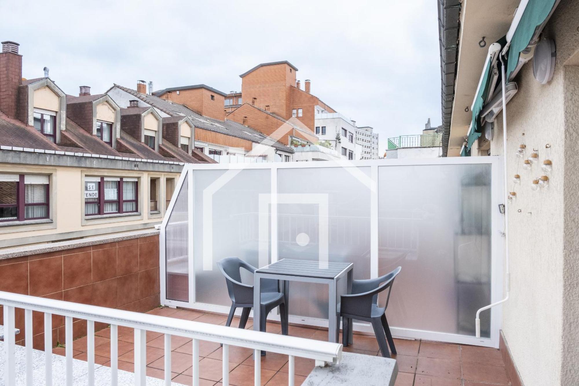 Atico Quintana II - Con Terraza, En El Centro Con Wifi Y Garaje Apartment Oviedo Bagian luar foto