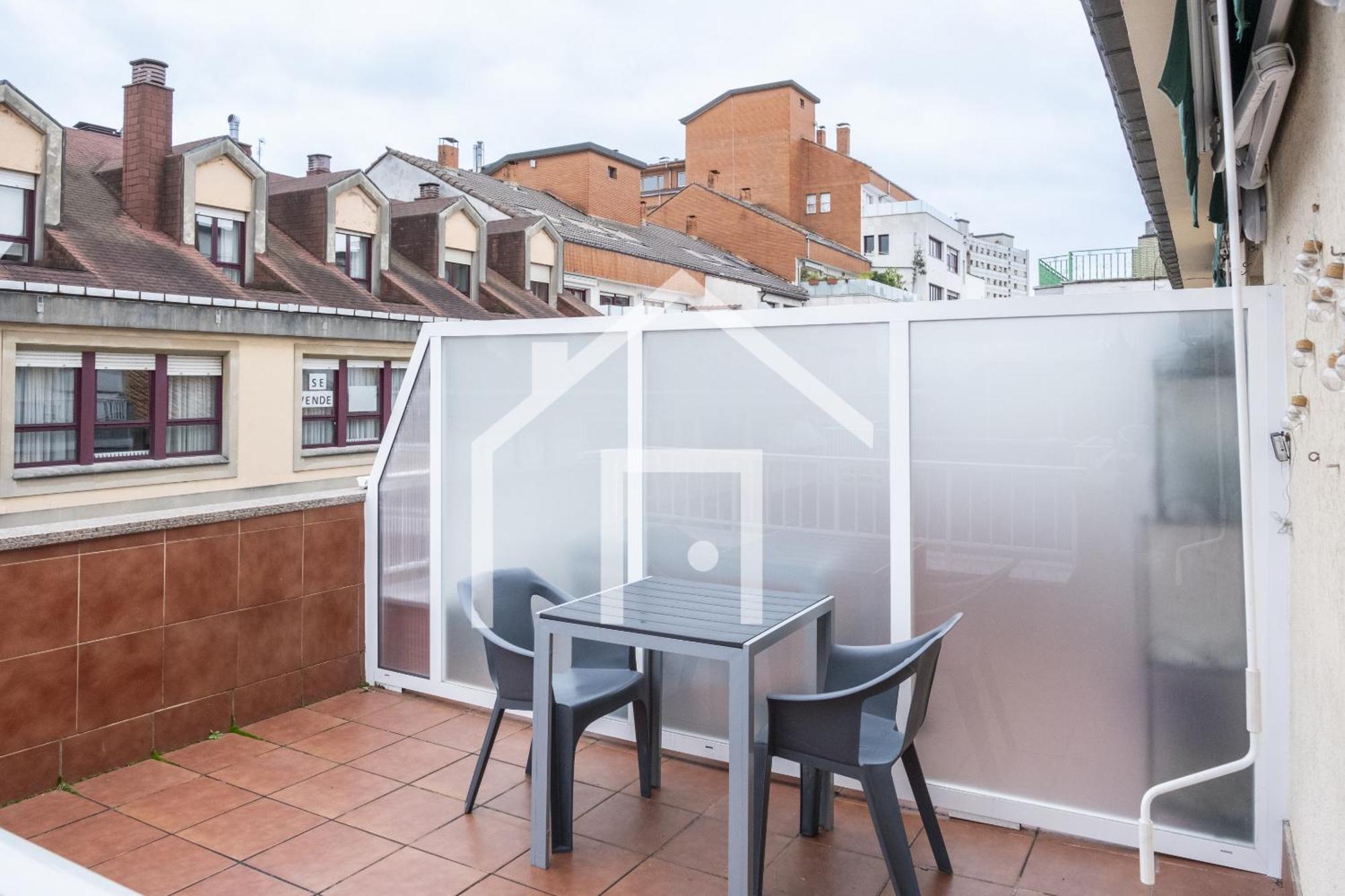 Atico Quintana II - Con Terraza, En El Centro Con Wifi Y Garaje Apartment Oviedo Bagian luar foto